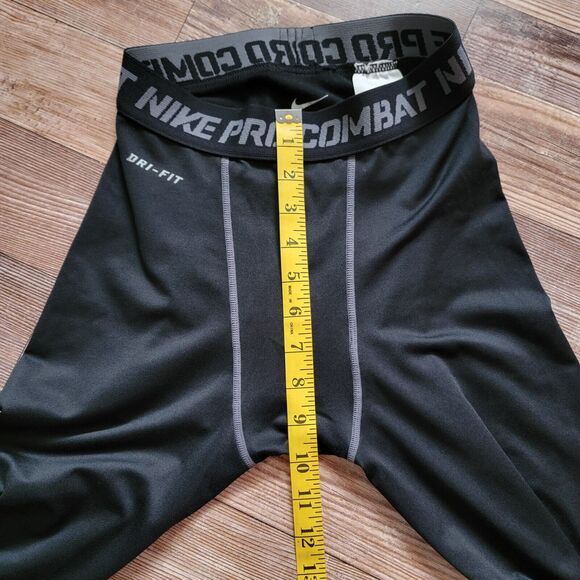 Nike Pro Combat Athletic Compression Pants Black Dri-Fit Women’s Small Athletic - Picture 5 of 9